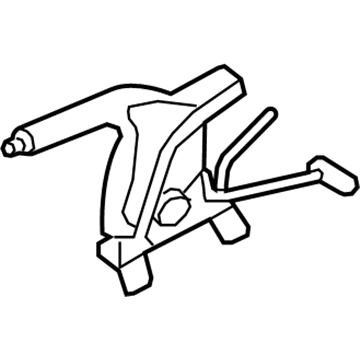 Kia 597102T300 Lever Assembly-Parking Brake