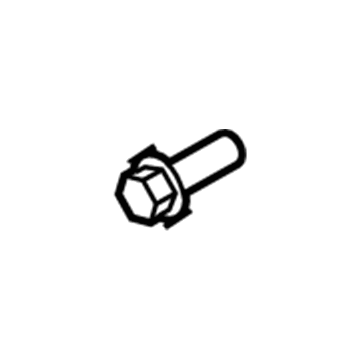 Ford -W505256-S424 Front Sensor Screw