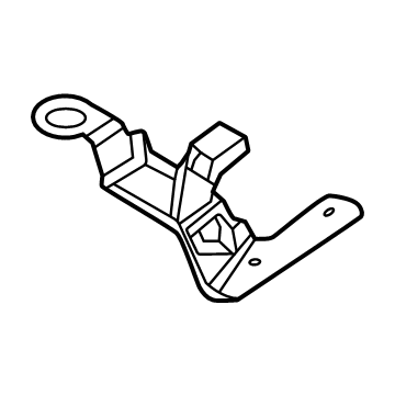 Infiniti 16588-6TA0A BRACKET-RESONATOR