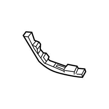 Kia 866133W000 Bracket Assembly-Rear Bumper