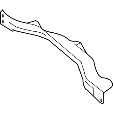 BMW 51-71-7-033-687 Centre Engine Compartment Closing Panel