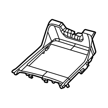 Mopar 68541930AB BEZEL-CUP HOLDER