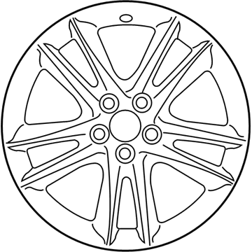 Lexus 42611-WY070 Wheel, Disc