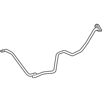 GM 19129781 Transmission Fluid Cooler Lower Hose