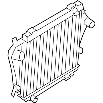 Ford 6C2Z-8005-B Radiator Assembly