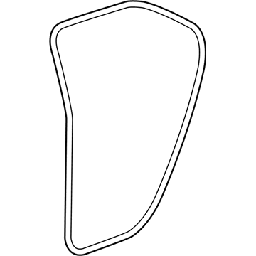 GM 84258755 WEATHERSTRIP ASM-RR S/D (BODY SI)