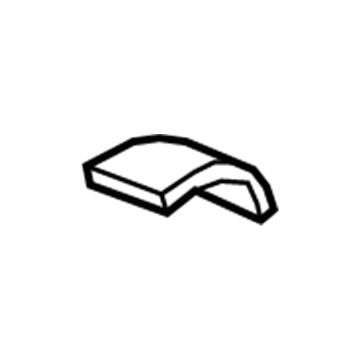 GM 96896411 Fuel Tank Insulator