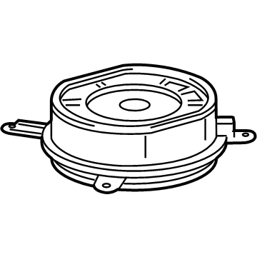 Lexus 86160-0WS70 Speaker Assy, Stereo Component