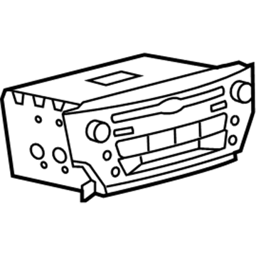Lexus 86120-53A10 Receiver Assy, Radio