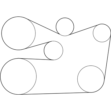 Toyota 90916-A2026 Serpentine Belt