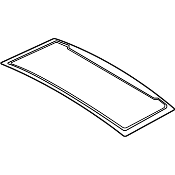Ford LJ6Z-54500A18-B GLASS