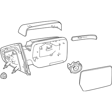 Ford 9L3Z-17683-BB Mirror Outside