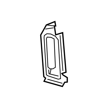 Mopar 68302864AB Reinforce-Hinge Pillar