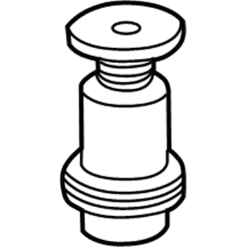 Honda 51722-S5A-014 Rubber, Front Bump Stop