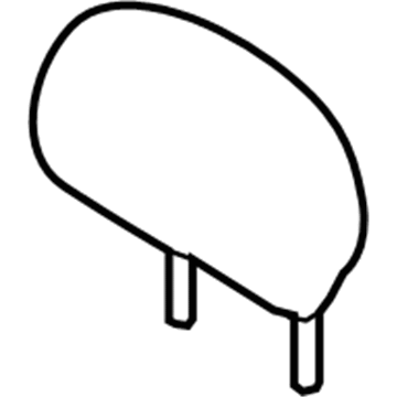 Nissan 86400-9FT2A HEADREST-FRT