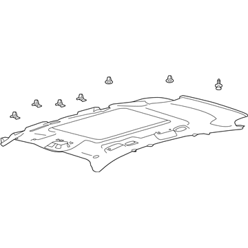 Ford FJ5Z-7851916-AG Headliner