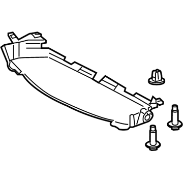 Lexus 53289-53031 Cover, Radiator Support Opening