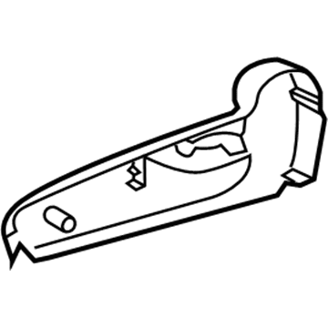 Lexus 71811-76030-C0 Shield, Front Seat Cushion