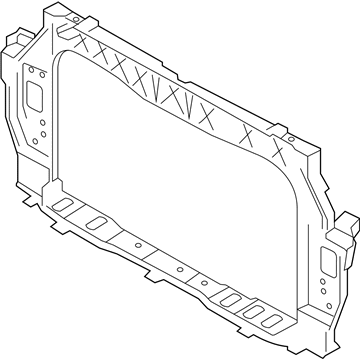 Kia 641011W003 Carrier Assembly-Front