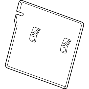 GM 13439588 Seat Back Panel