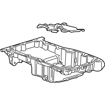 GM 19256218 Oil Pan
