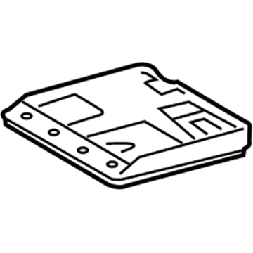 Toyota 72982-0C010-C0 Rear Cover