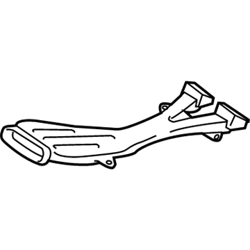 Toyota 58220-0C010 Lower Duct
