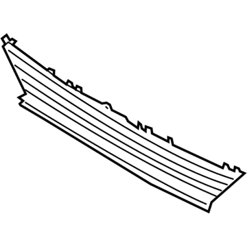 BMW 51-11-7-475-115 Grill, Air Intake, Center