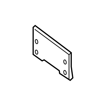 BMW 51-13-8-073-421 Baseplate For License Plate