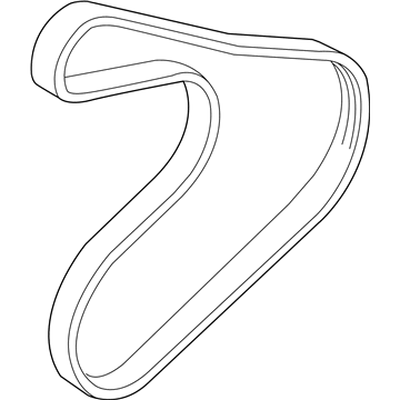 Kia 252122B140 Ribbed V Belt