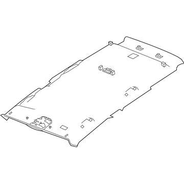 Mopar 6NU43MS7AA Headliner