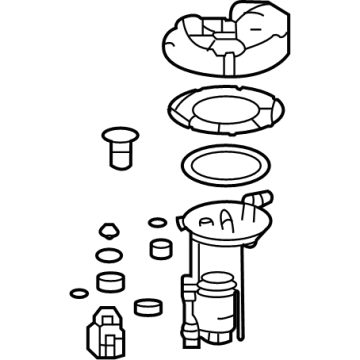 Acura 17048-TYB-A02 FILTER SET, FUEL