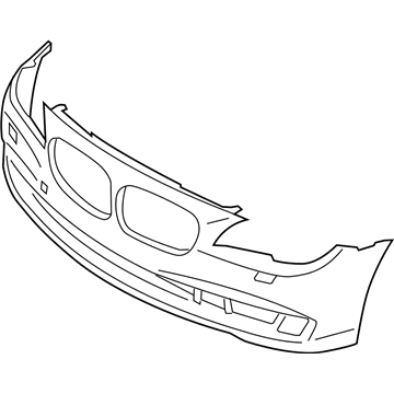 BMW 51-11-8-049-635 Panel, Bumper, Primed, Front