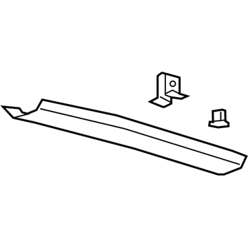 Ford JL1Z-4041308-AA Rear Molding