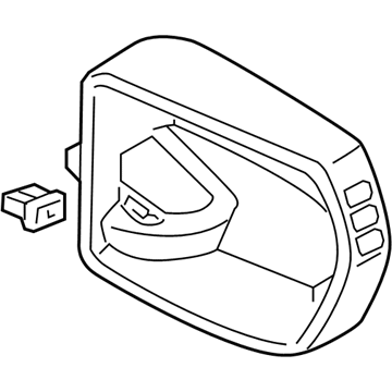 Honda 76205-SWA-A01 Housing Set, Passenger Side