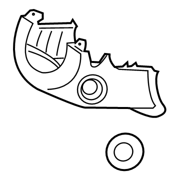 Hyundai 84852-S1100-NNB SHROUD-STEERING COLUMN LWR