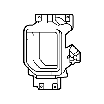 GM 84683440 Fog Lamp Bezel