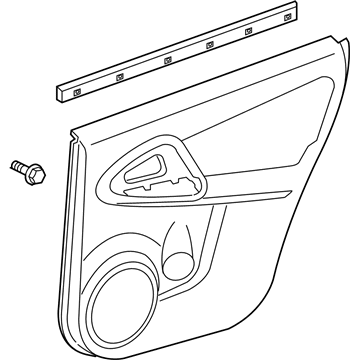 Toyota 67640-0R010-B3 Door Trim Panel