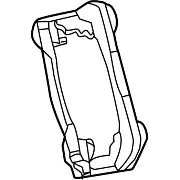 Mopar 68023917AA Adapter-Disc Brake CALIPER