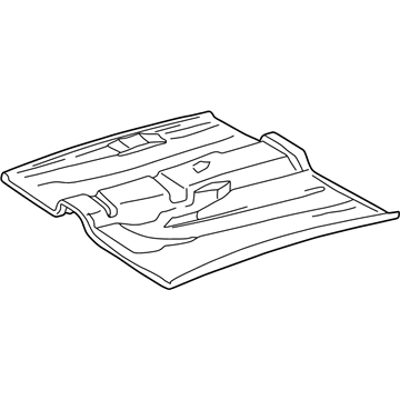 Lexus 58111-33030 Pan, Front Floor