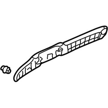 Honda 83220-S9A-003 Pad, R. FR.