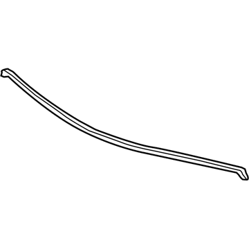 Acura 74142-TX6-A00 Rubber, Hood Seal