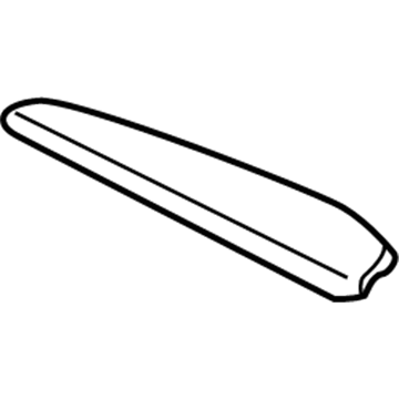 Kia 847842P000XBW GARNISH Assembly-Crash Pad, R