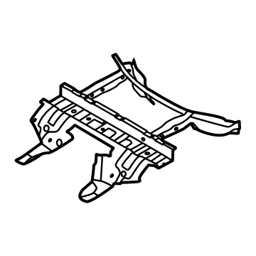 Hyundai 65630-L5010 Member Assembly-Rear Floor, Ctr