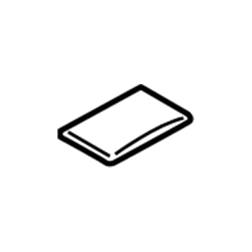BMW 51-16-7-059-949 Decorating Panel For Ashtray, Aluminium
