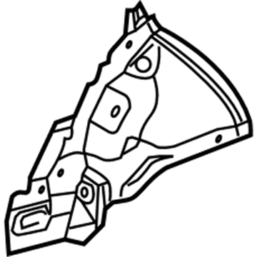 Toyota 61061-60120 Front Panel