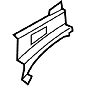 Nissan F4112-JG00A HOODLEDGE-Upper, RH