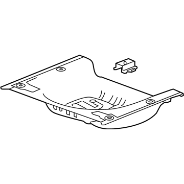 GM 39148992 Rear Floor Pan
