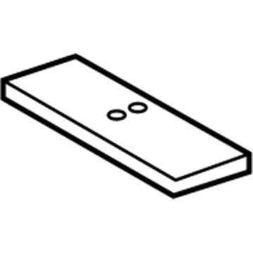 Lexus 63341-60100 Pad, Roof Silencer, NO.1