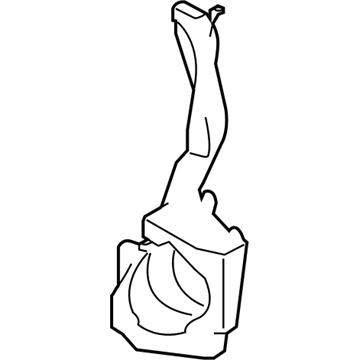 BMW 61-66-7-368-642 Washer Fluid Reservoir